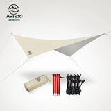 Aricxi 210t Plaid Beach Sun Shelter Tarp Tent Shade