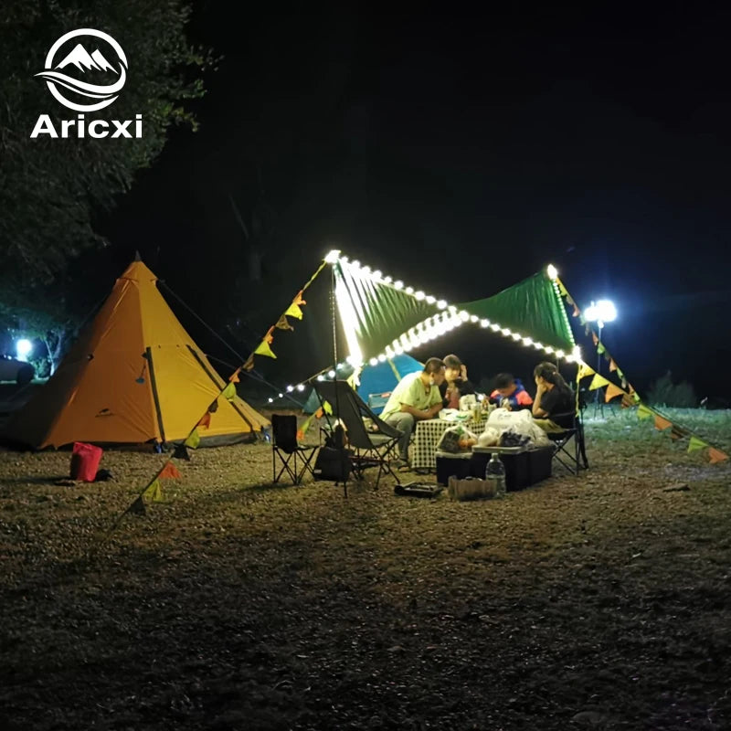 Aricxi 210t Plaid Beach Sun Shelter Tarp Tent Shade