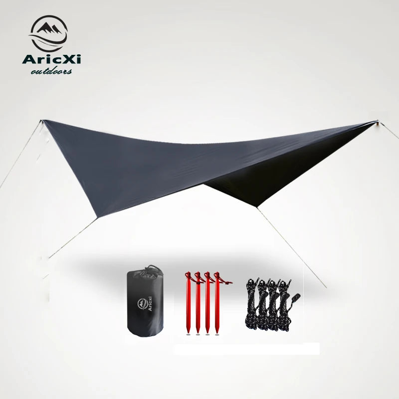 Aricxi 210t Plaid Beach Sun Shelter Tarp Tent Shade
