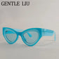 Vintage Sexy Cat Eye Sunglasses Women Luxury