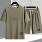 Summer Leisure Sportswear Set Fashion Men Thin