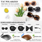 Oversized Fashion Sunglasses for Women Polarized
