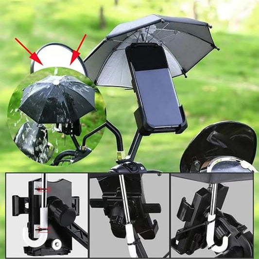 Mini Umbrella for Smart Phone with Suction