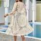 WeHello Summer Beach Mesh Poncho for Women