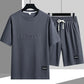 Summer Leisure Sportswear Set Fashion Men Thin