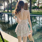 Cute Women Hanging Neck Sweet Swimwear