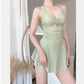Cute Women Hanging Neck Sweet Swimwear