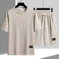 Summer Leisure Sportswear Set Fashion Men Thin