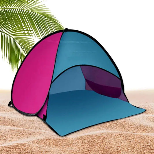 Portable Beach Tent Pop-up Tent Summer Sea Sun