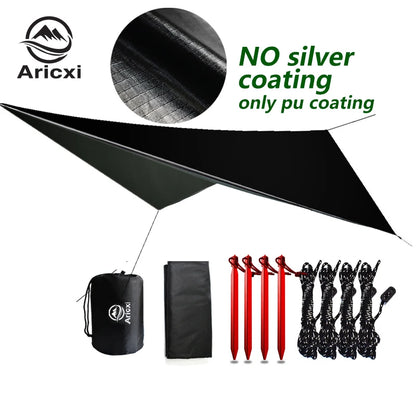 Aricxi 210t Plaid Beach Sun Shelter Tarp Tent Shade