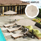 Outsunny 3m Umbrella Replacement Canopy