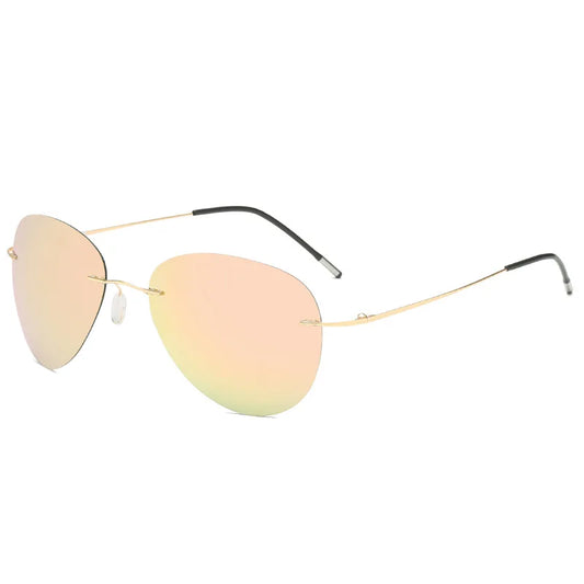 Frameless Ultra-light Polarized Sunglasses Men's